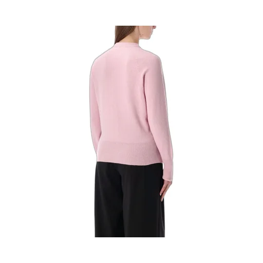 Buttoned Crewneck Cardigan
