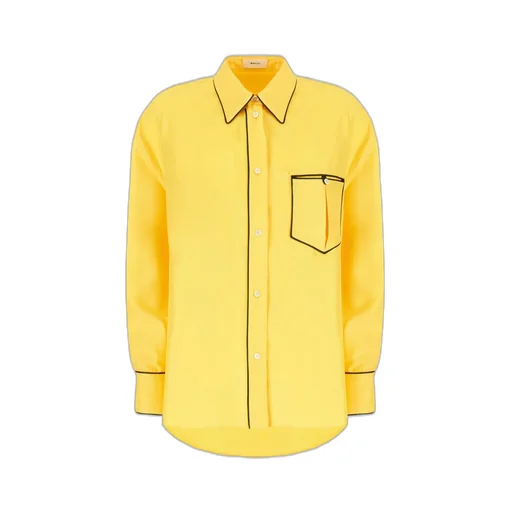 Buttoned Long-Sleeved Shirt