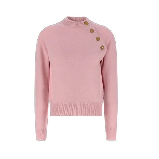 Long Sleeved Buttoned Jumper
