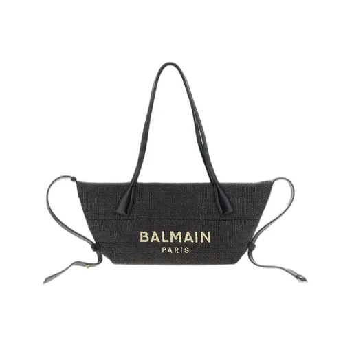 Logo Embroidered Small Track Tote Bag