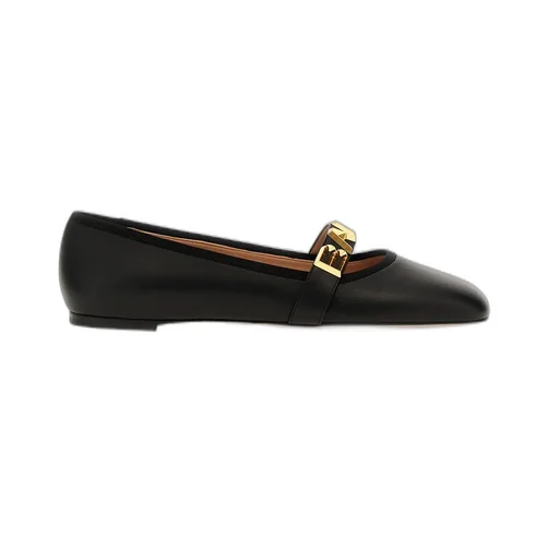 Balby Squared Toe Ballet Flats