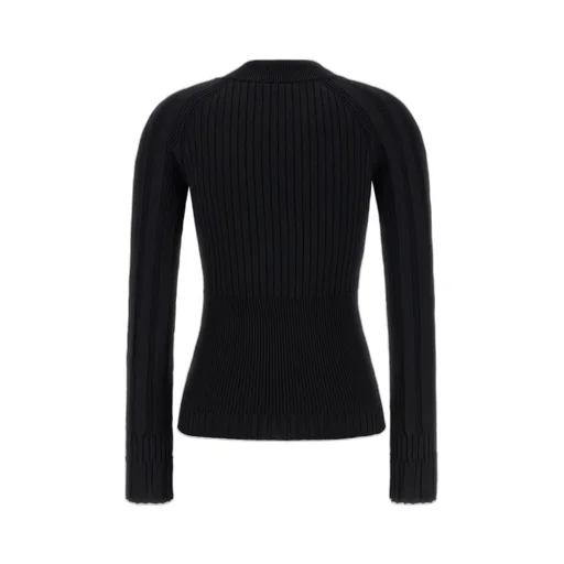 Buttoned Fitted Cardigan