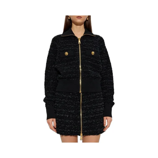 Tweed Bomber Jacket