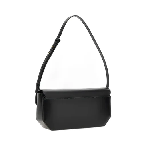 Logo Plaque Shoulder Bag