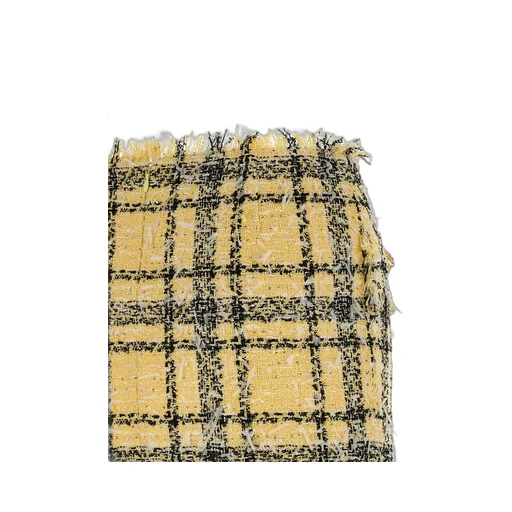 Glitter Tweed Mini Skirt