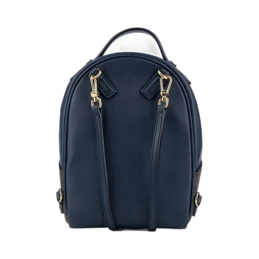 Monogram Printed Zipped Backpack