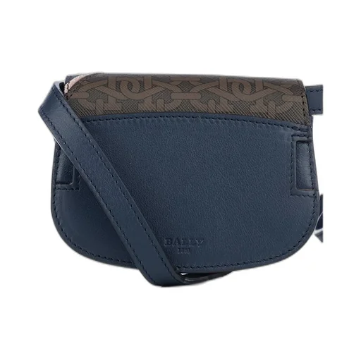 Logo-Plaque Foldover Top Shoulder Bag