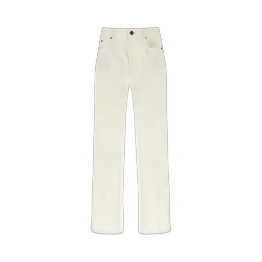 Straight-Leg Denim Jeans