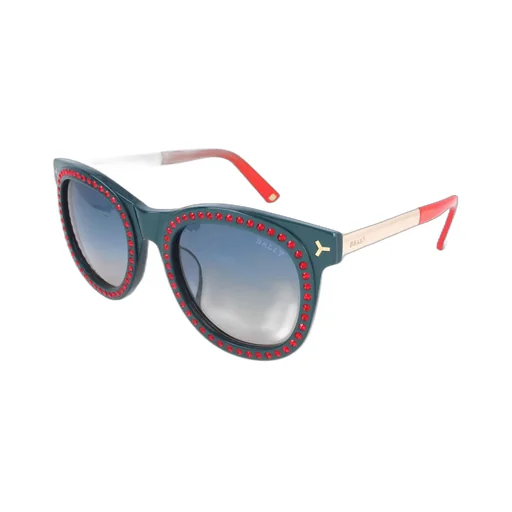 Studded Cat-Eye Frame Sunglasses