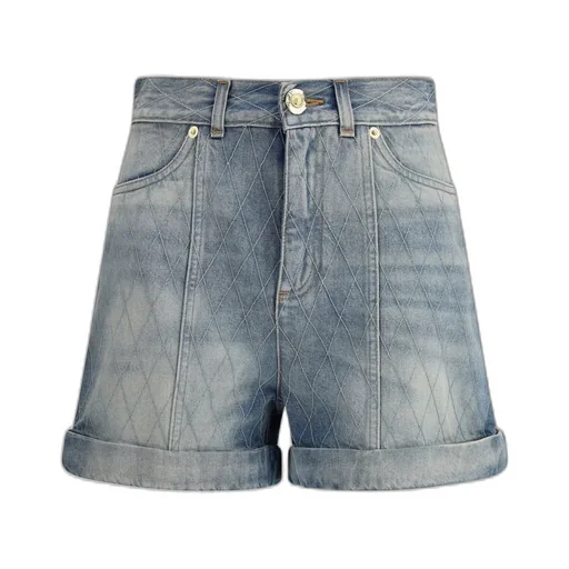 Short Diamond Denim Shorts