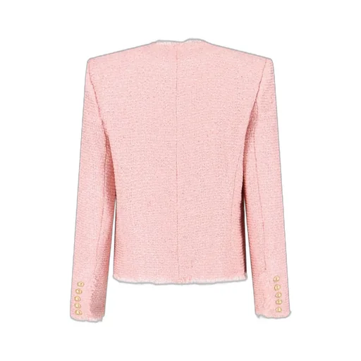 Sequin Embellished Long Sleeved Jacket