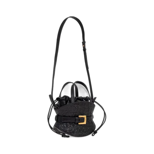 Embossed Shuffle Mini Handbag