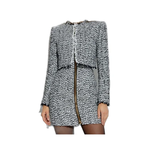 Cropped Tweed Jacket