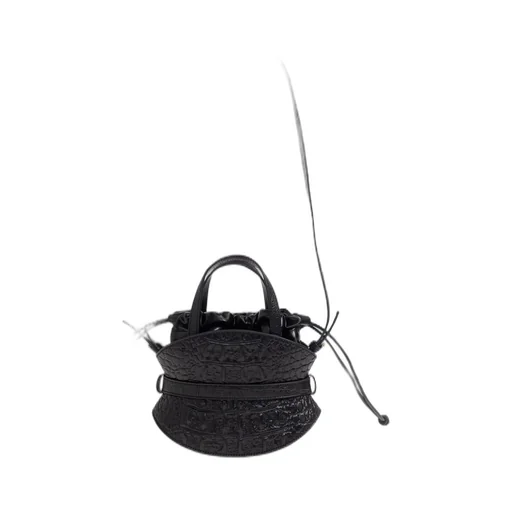 Embossed Shuffle Mini Handbag