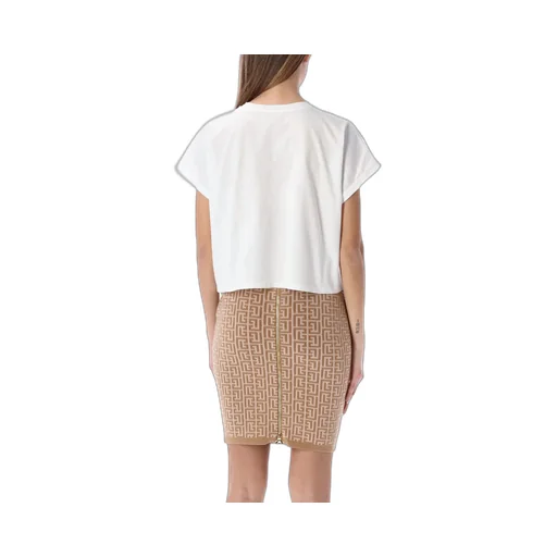 Cropped Crewneck T-Shirt