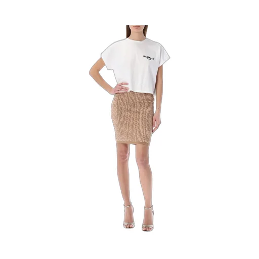 Cropped Crewneck T-Shirt