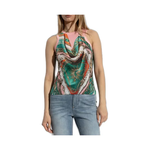 Foulard Print Vest Top