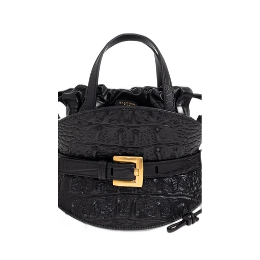 Embossed Shuffle Mini Handbag