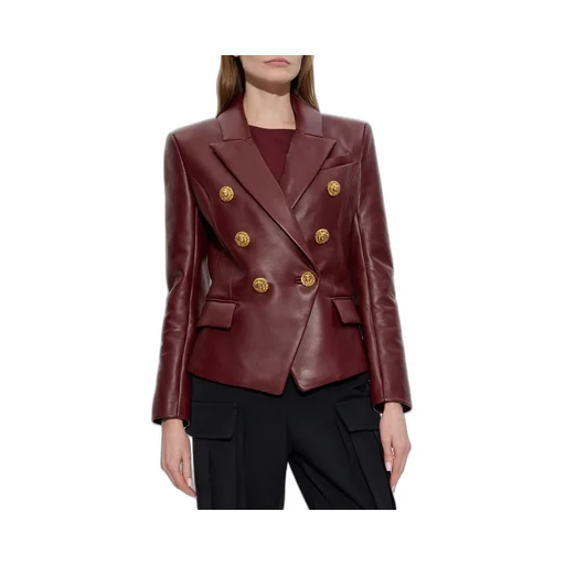 6-Button Collared Jacket