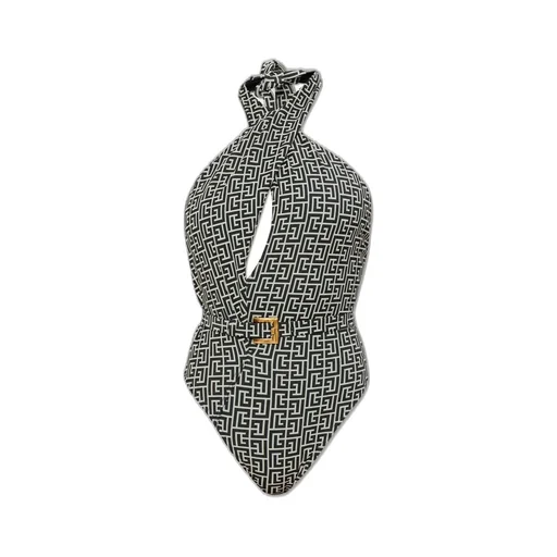 Logo Monogram One Piece Swimsuit