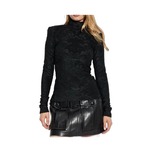 Baroque Pattern Long-Sleeved Top
