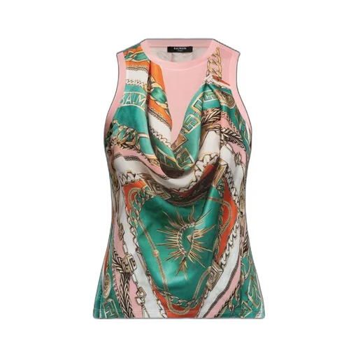Foulard Print Vest Top