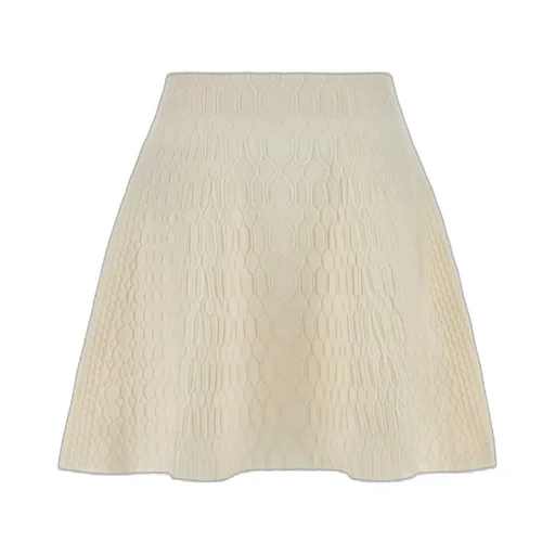 Flared Knit Skirt