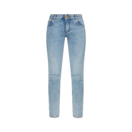 Logo Patch Skinny Jeans