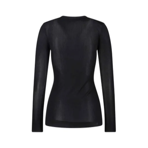 Long Sleeved Straight Hem Top