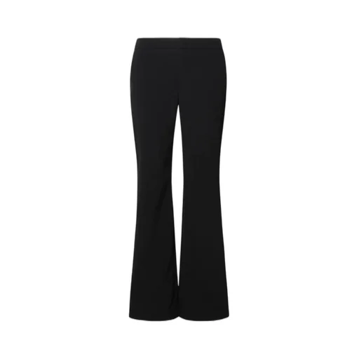 Low-Rise Flared Trousers