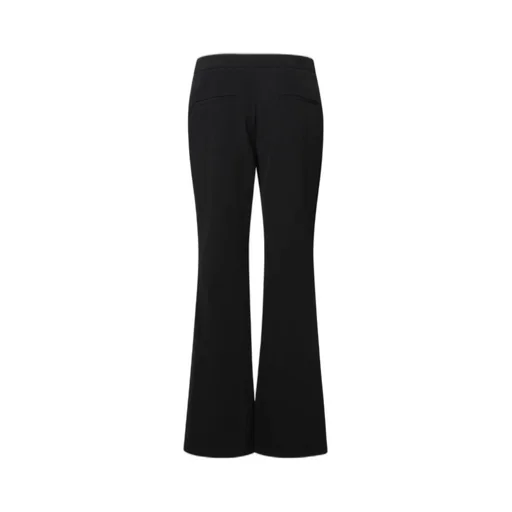 Low-Rise Flared Trousers