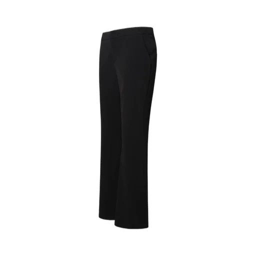Low-Rise Flared Trousers