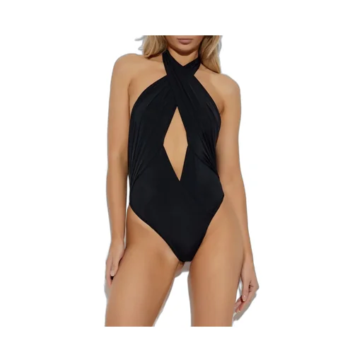 Plain One-Piece Swimsuit