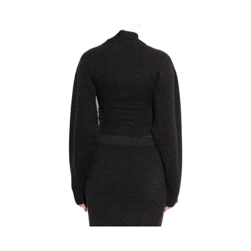 Cross-Over Knit Sweater