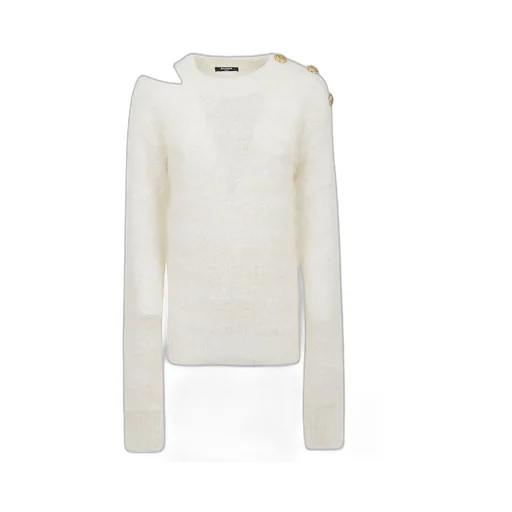 Cut-Out Long-Sleeved Jumper