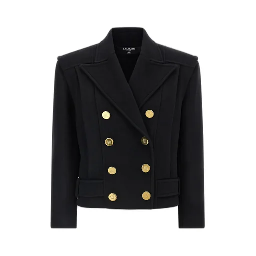 Double Breasted Long-Sleeved Coat
