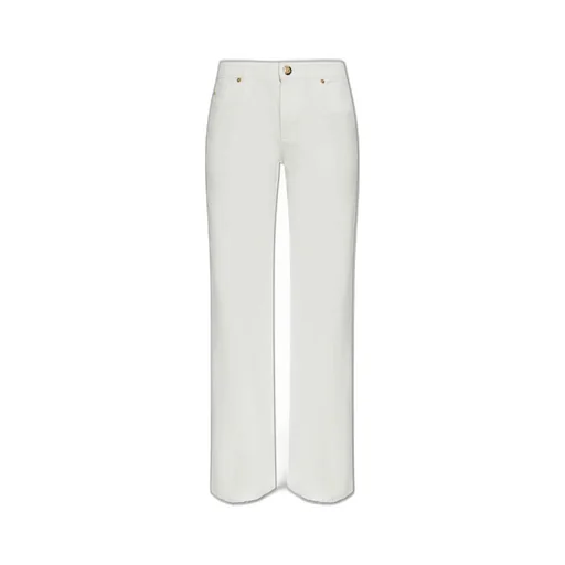 Plain Denim Straight-Fit Jeans