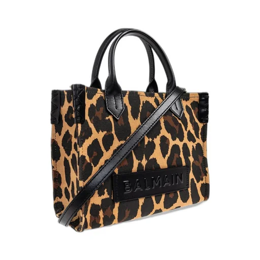 B-Army Small Leopard Print Tote Bag