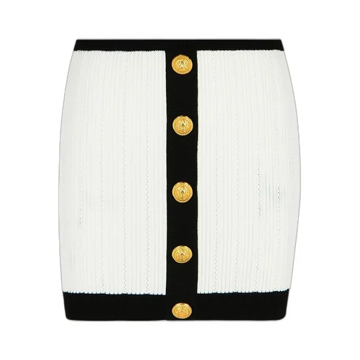 Two-Toned Mini Skirt