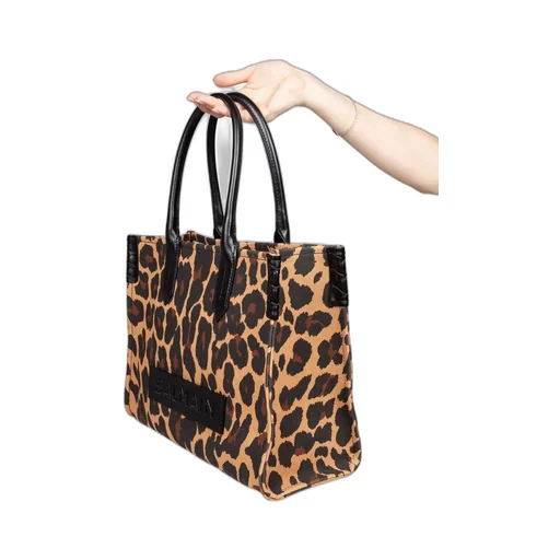 B-Army 36 Leopard Print Tote Bag