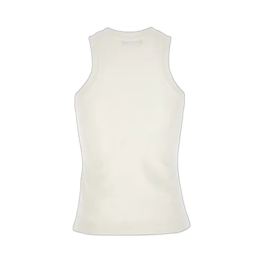 Logo Detailed Crew Neck Tank Top