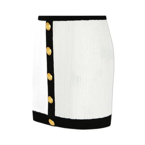 Two-Toned Mini Skirt