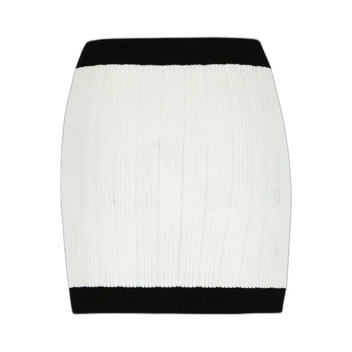 Two-Toned Mini Skirt