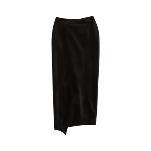 High-Waisted Wrap Skirt