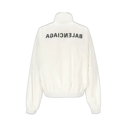 Logo Printed Zip-Up Jacket