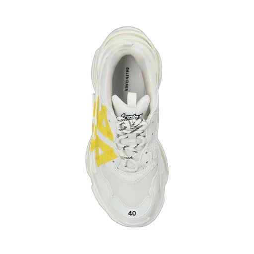 Triple S Tape Type Lace-Up Sneakers