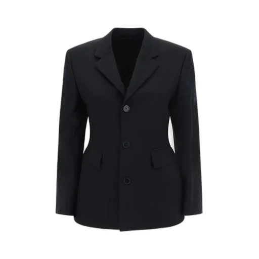 Hourglass Single-Breasted Jacket
