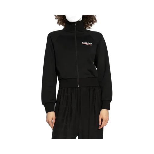Logo Printed Zip-Up Jacket