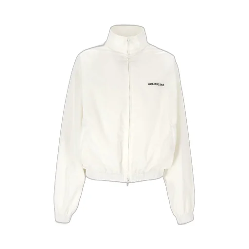 Logo Printed Zip-Up Jacket
