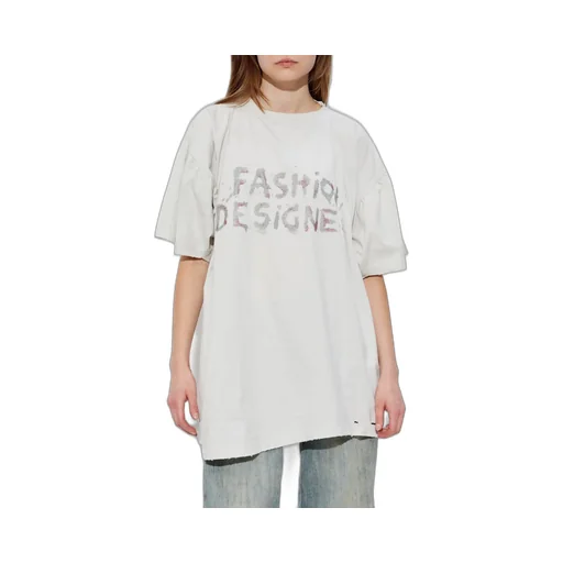 Distressed Short-Sleeved T-Shirt
